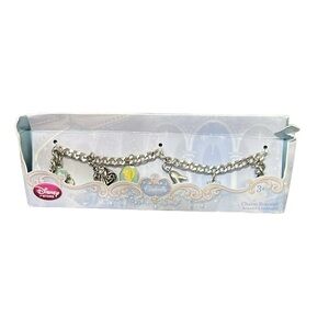 Disney Store Princess Cinderella Charm Bracelet